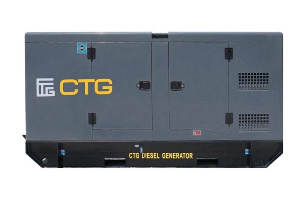 Дизельный генератор с автозапуском - CTG 44C в кожухе | 32 кВт, двигатель Cummins
