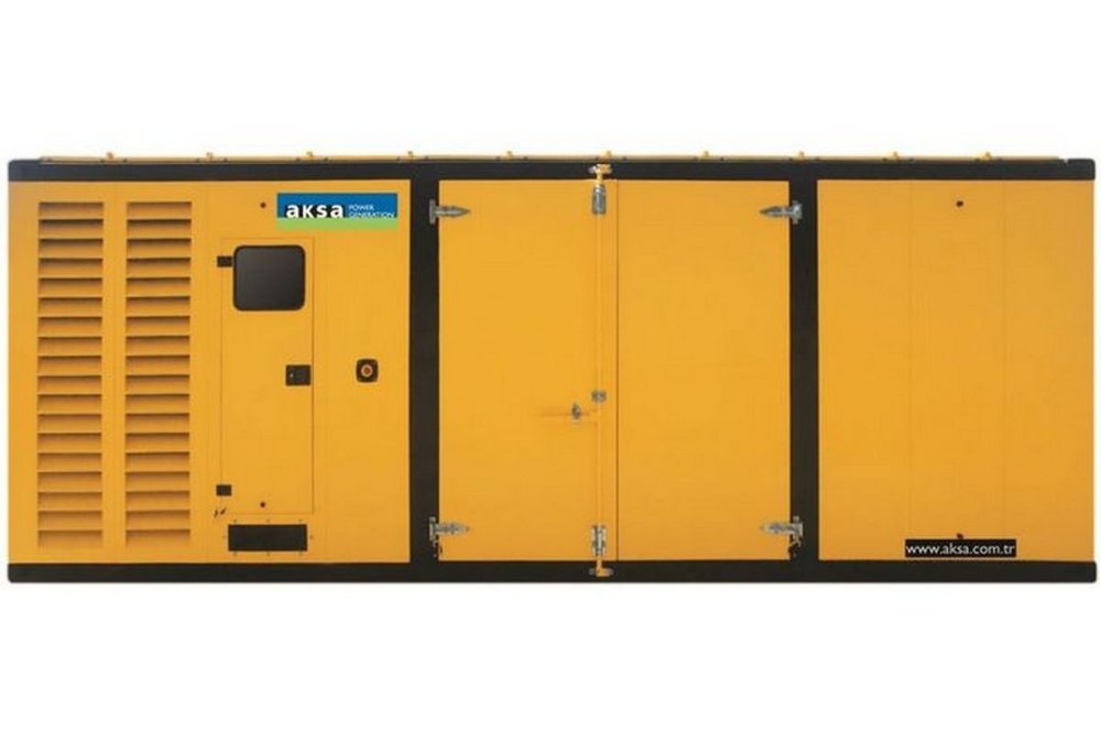Дизельный генератор AKSA AC 1100 в кожухе - 800 кВт (Cummins)