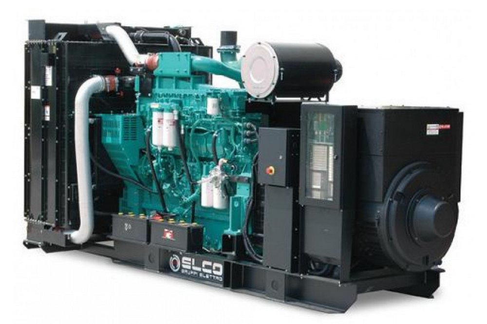 Дизельный генератор 800 кВт с АВР | ELCOS GE.CU.1101/1001.BF+011, автозапуск, двигатель Cummins