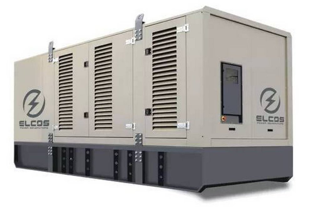 Дизельный генератор 644 кВт | ELCOS GE.CU.890/800.SS+011 в кожухе, двигатель Cummins