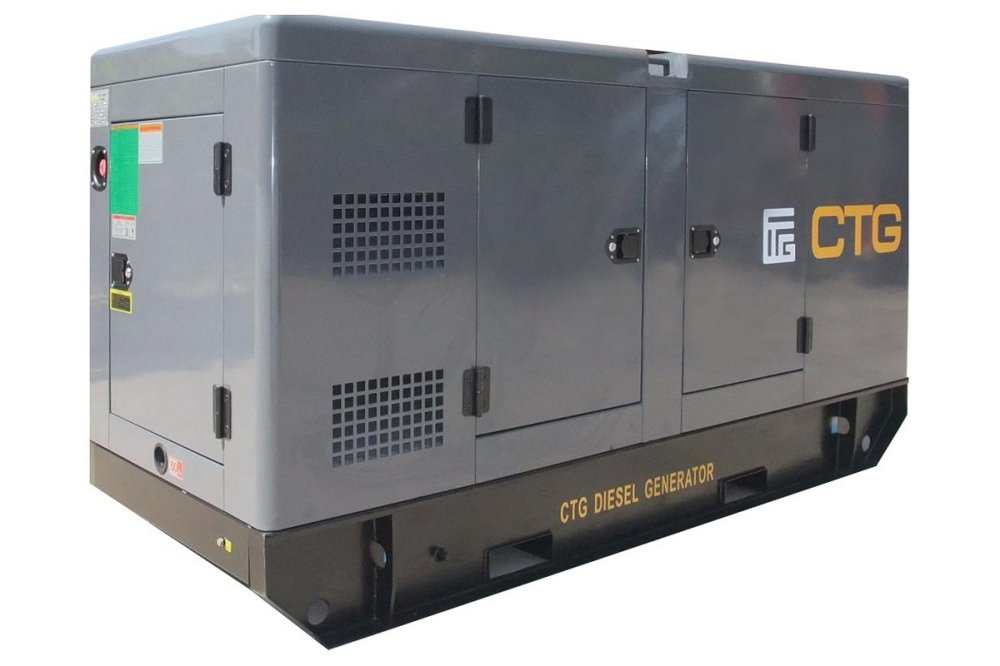 Дизельный генератор CTG 550C в кожухе | 400 кВт, двигатель Cummins