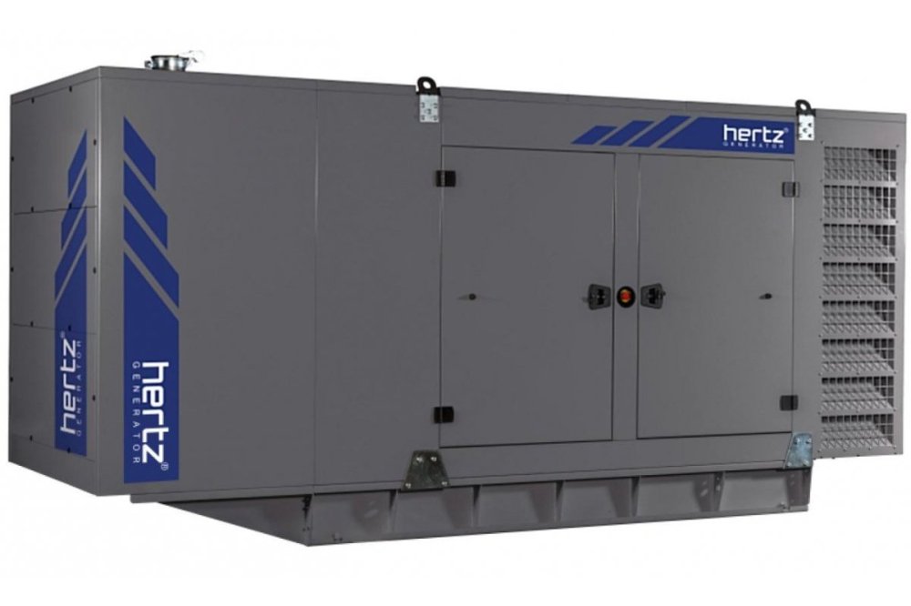 Дизельный генератор - Hertz HG145 CS в кожухе | 105 кВт