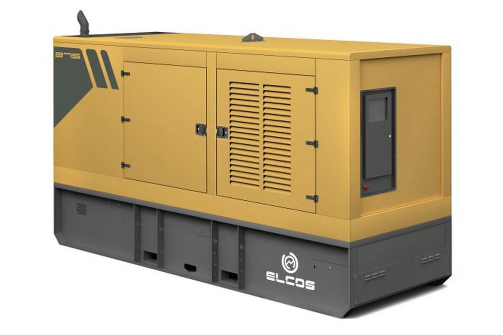 Дизельный генератор 240 кВт | ELCOS GE.CU.346/301.SS+011 в кожухе, двигатель Cummins