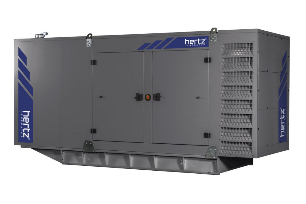 Дизельный генератор - Hertz HG198 CS в кожухе | 144 кВт