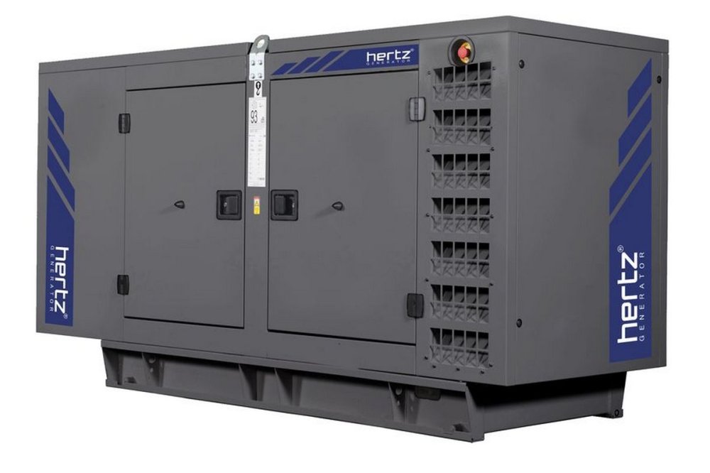 Дизельный генератор - Hertz HG 220 CS в кожухе | 160 кВт