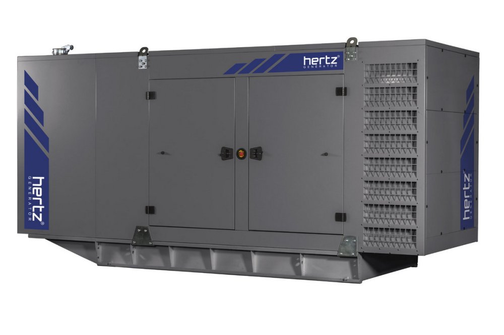 Дизельный генератор - Hertz HG 440 CS в кожухе | 320 кВт
