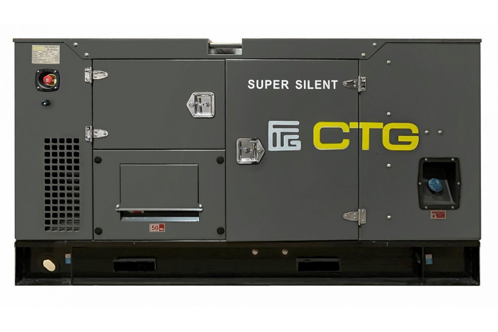Дизельный генератор с автозапуском - CTG 220C в кожухе | 160 кВт, двигатель Cummins