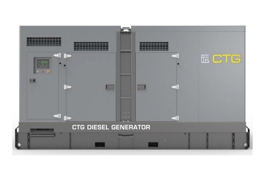 Дизельный генератор CTG 165C в кожухе | 120 кВт, двигатель Cummins