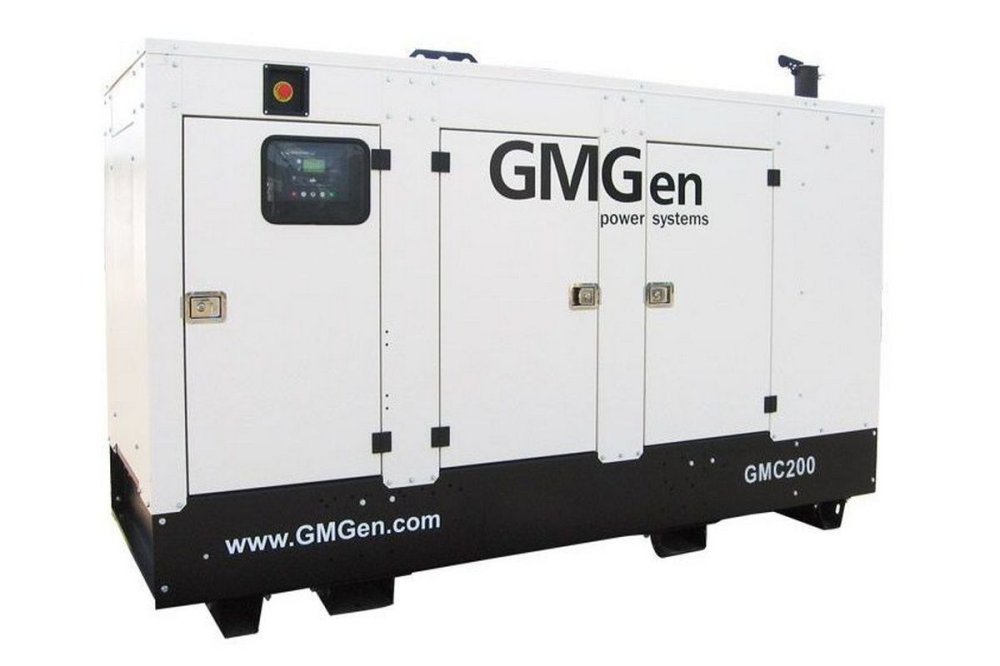 Дизельная электростанция с АВР - GMGen GMC200 в кожухе | 145 кВт, двигатель Cummins