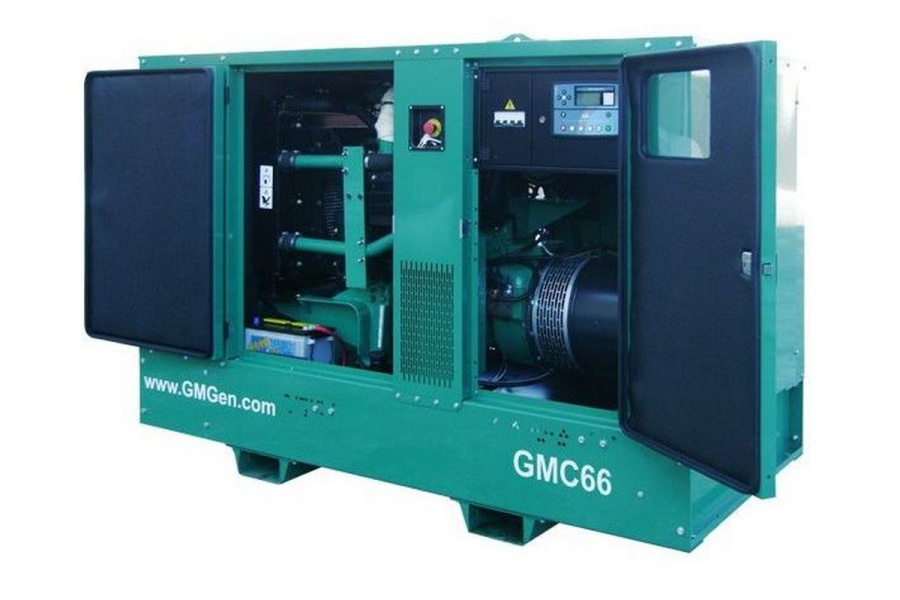 Дизельный генератор GMGen GMC66 в кожухе | 48 кВт, двигатель Cummins