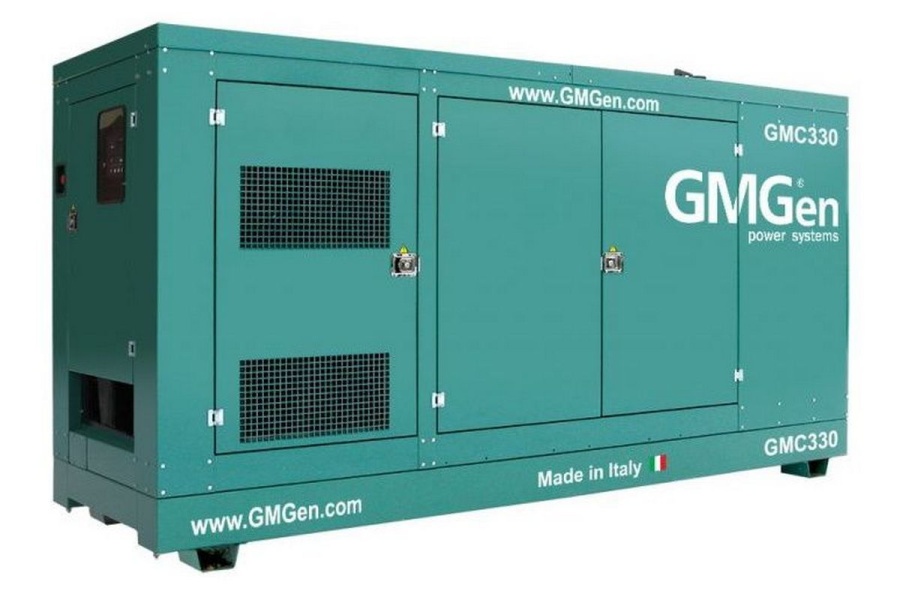 Дизельная электростанция с АВР - GMGen GMC330 в кожухе | 240 кВт, двигатель Cummins