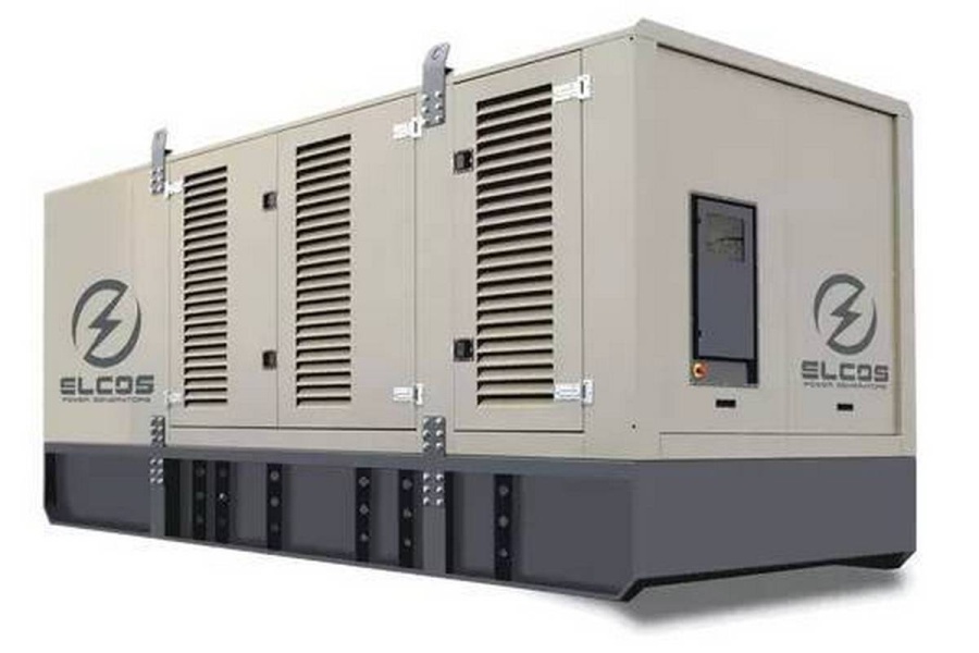 Дизельный генератор 644 кВт | ELCOS GE.CU.890/800.SS+011 в кожухе, двигатель Cummins
