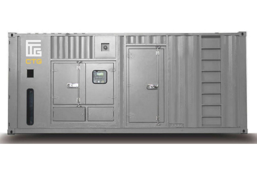 Дизельный генератор CTG 1100C в кожухе | 800 кВт, двигатель Cummins