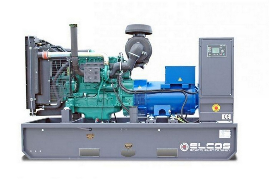 Дизельный генератор 400 кВт с АВР | ELCOS GE.CU.550/500.BF+011, автозапуск, двигатель Cummins