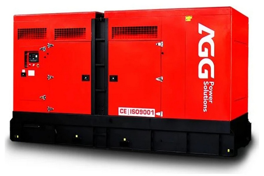 Дизель генератор с АВР (автозапуск) - AGG C300D5 в кожухе | 220 кВт, двигатель Cummins