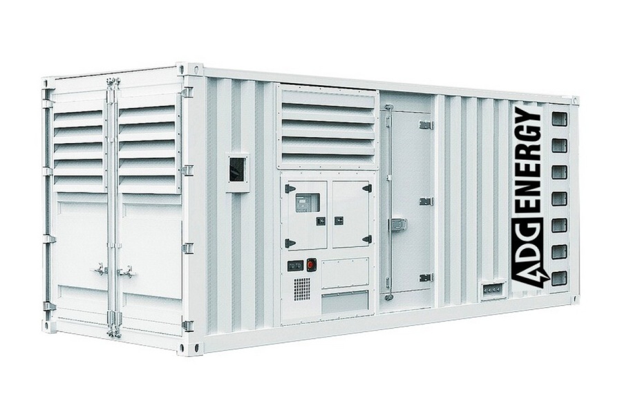 ADG-Energy AD-3000C с автозапуском (АВР) в кожухе | российский дизельный генератор 2200 кВт (Cummins)